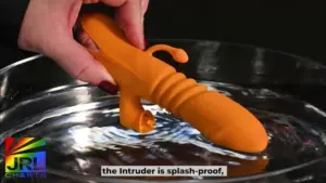NASSTOYS Intruder Heat-Up Thruster Wiggling Rabbit vibrator featured in a product spotlight for sex toy retailers and buyers on JRL CHARTS.
