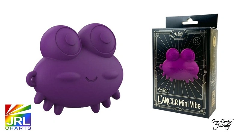 OEJ Zodiac Cancer Mini Vibe astrology sex toy by Our Erotic Journey for retail and consumers – JRL CHARTS