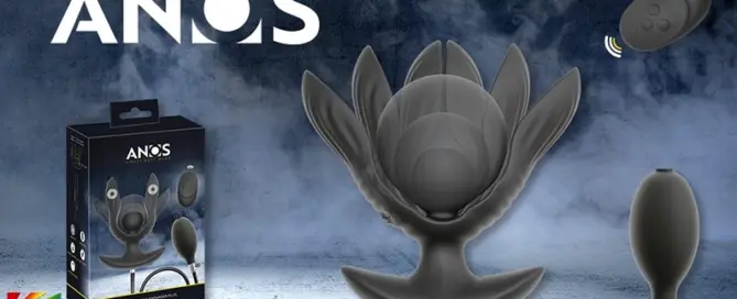 Orion Wholesale ANOS RC Inflatable Expander Plug with vibration designed for adjustable anal stimulation