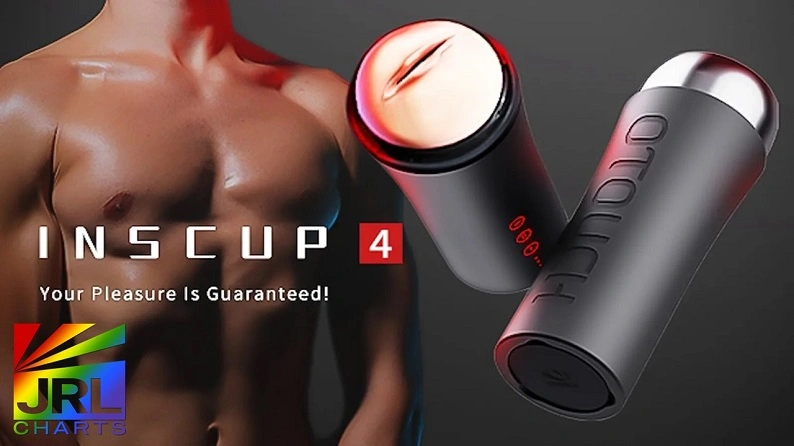OTouch Inscup 4 male masturbator featuring advanced suction technology and vibration control, showcased by JRL CHARTS Sex Toys News