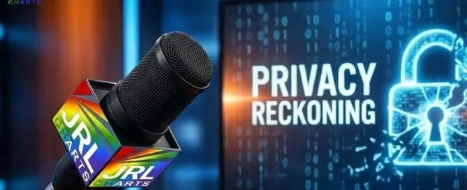 JRL CHARTS microphone reporting on Pornhub data breach and privacy reckoning after cybersecurity incident