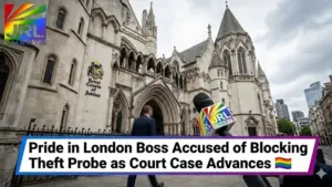 Pride in London boss faces court over alleged theft probe as covered by JRL CHARTS LGBT News