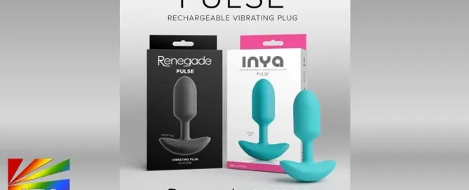 Renegade Pulse vibrating anal plug by NS Novelties made with body-safe silicone