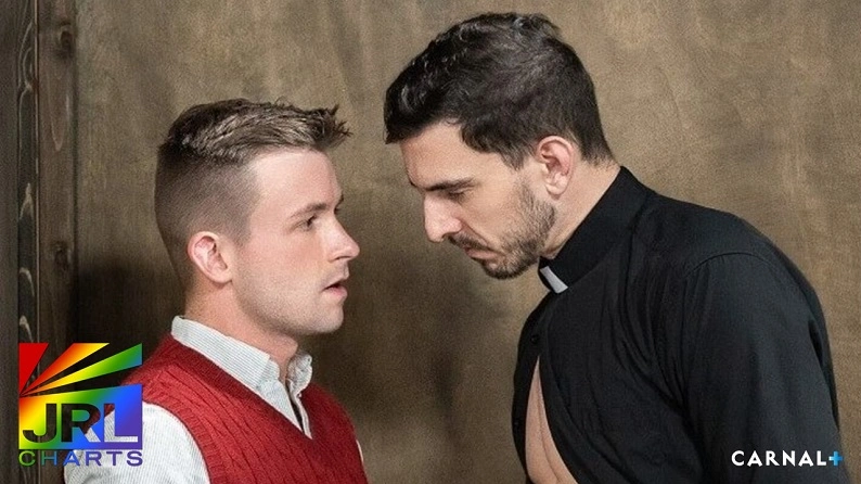 Guy Spencer and Lane Colten star in CarnalPlus’ The Confessional: Altar Boy Lane Vol. 1