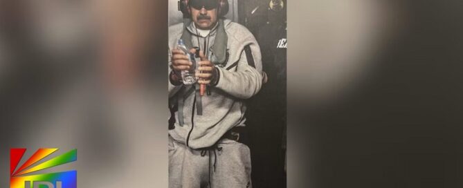 Donald Trump posts image of Venezuelan President Nicolas Maduro aboard the USS Iwo Jima after his capture during a U.S. military operation