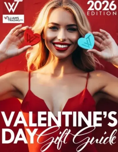 Williams Trading 2026 Valentine’s Day digital gift guide catalog for retailers