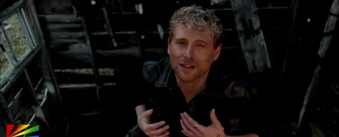 Cory Stewart in scene from What Dies Inside (While We’re Alive) official music video 2026