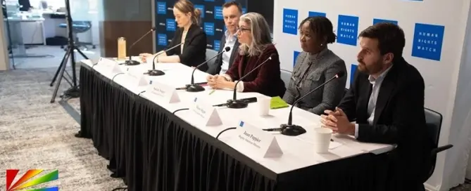 Human Rights Watch officials discuss the 2026 global human rights report highlighting U.S. foreign policy and LGBTQ rights concerns.