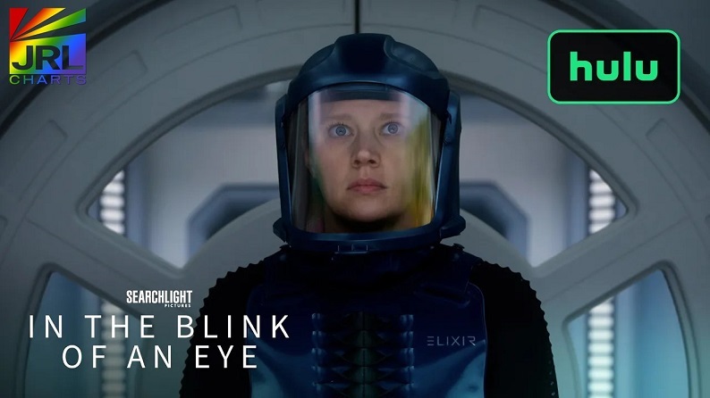 In the Blink of an Eye official trailer still from Hulu sci-fi film starring Kate McKinnon