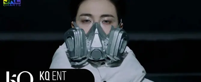 ATEEZ performing choreography in the official NASA performance video from Golden Hour Part 4 mini-album