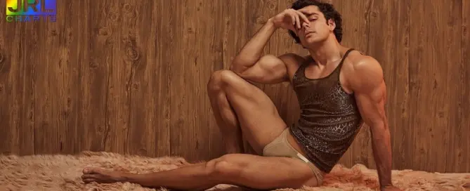 Men’s underwear wholesale display featuring premium boxer briefs and trunks for retail buyers and boutique fashion stores