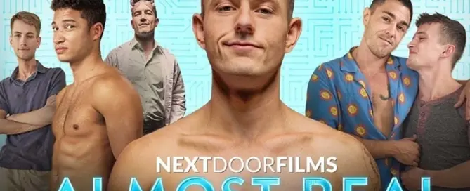 Next Door Films debuts Almost Real futuristic comedy feature on ASGmax starring Ryder Owens and Nico Coopa