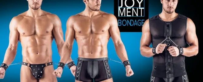 JRL CHARTS features Svenjoyment BONDAGE men’s fashion collection from ORION Wholesale showcasing matte-look fetish-inspired apparel
