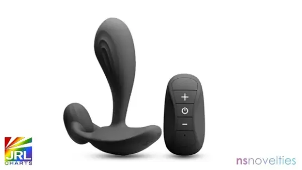 Renegade Echo rechargeable prostate massager with wireless remote by NS Novelties made from body-safe silicone