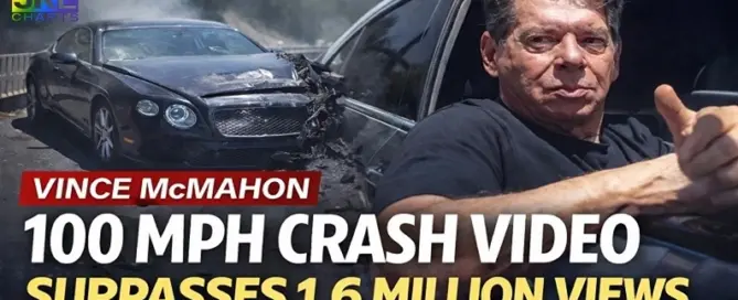 Vince McMahon during public appearance amid reports of 100 mph reckless driving incident under investigation in 2026.