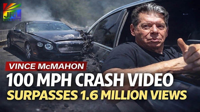 Vince McMahon during public appearance amid reports of 100 mph reckless driving incident under investigation in 2026.