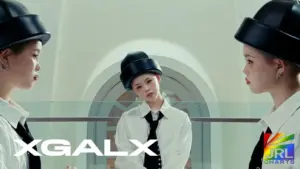 XG performing in ROCK THE BOAT official music video filmed in Singapore for THE CORE album