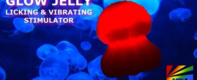 XR Brands Glow Jelly LED sex toy illuminated pleasure product for Valentine’s Day retail release
