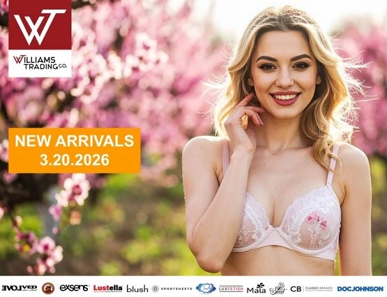 Williams Trading new arrivals March 20 2026 wholesale pleasure products digital catalog for retailers