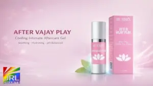 After Vajay Play by Dr Tush’s cooling pH balanced intimate aftercare gel for soothing hydration and skin recovery