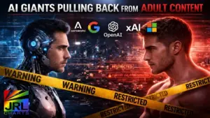 AI companies including OpenAI, xAI, Google DeepMind, Anthropic, Microsoft, and Meta shifting away from adult content development