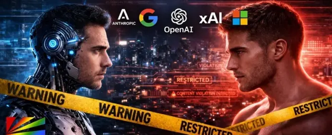 AI companies including OpenAI, xAI, Google DeepMind, Anthropic, Microsoft, and Meta shifting away from adult content development