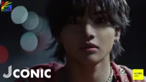 AOEN members performing in the INSTANT CRUSH official music video ahead of their debut single The Blue Sun under HYBE Labels Japan