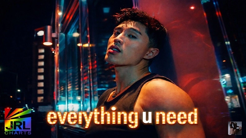 ETHAN Choryin Luo performs in Everything U Need music video 2026 queer pop artist