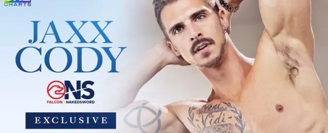 Jaxx Cody announced as new Falcon NakedSword exclusive talent in 2026 LGBTQ digital entertainment news