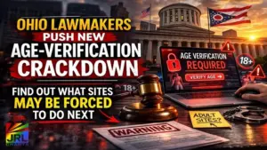 Ohio lawmakers advance new age-verification crackdown targeting adult websites as lawmakers debate stricter online age-verification laws.