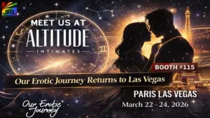 Our Erotic Journey promotes its appearance at Altitude Intimates 2026 in Las Vegas where the award-winning sexual wellness brand will exhibit at Booth 115.