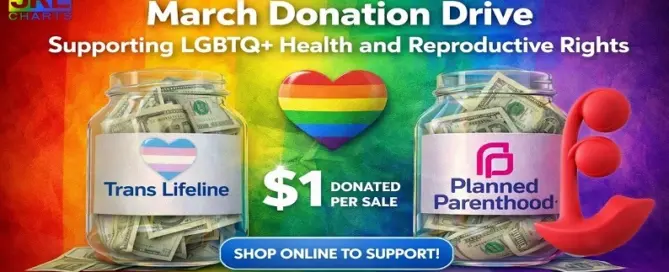 Pleasure Chest launches March donation drive supporting LGBTQ+ health and reproductive rights through purchases benefiting Trans Lifeline and Planned Parenthood.