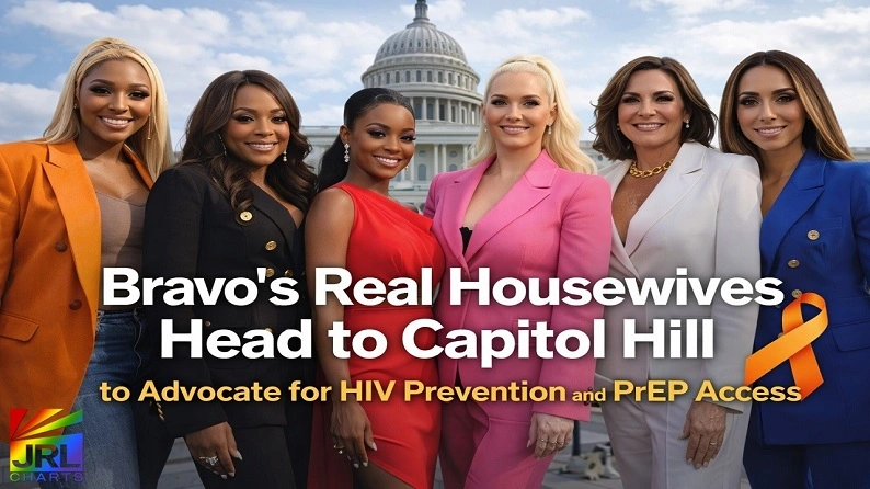 Bravo Real Housewives cast members advocating for HIV prevention and PrEP access during a Capitol Hill visit organized by MISTR to raise awareness about HIV prevention policy.