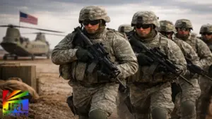 U.S. soldiers in combat gear preparing for deployment as Pentagon weighs ground troop options in Iran