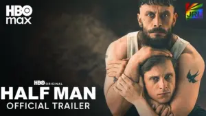 Half Man HBO Max limited series starring Richard Gadd and Jamie Bell in emotional drama scene