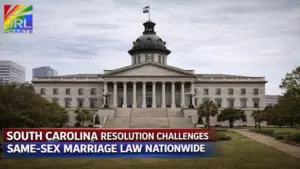 South Carolina State House in Columbia as lawmakers introduce resolution challenging same-sex marriage law nationwide in 2026
