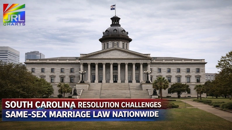 South Carolina State House in Columbia as lawmakers introduce resolution challenging same-sex marriage law nationwide in 2026