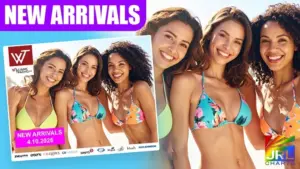 Williams Trading new arrivals April 2026 featuring women’s lingerie and swimwear styles for retail buyers
