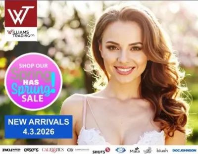 Williams Trading Spring Sale Digital Catalog April 2026 featuring new arrivals and retail promotions