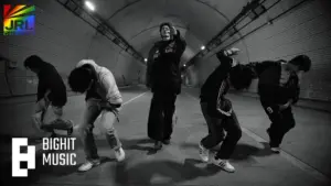 Members of CORTIS perform choreography in the TNT Conceptual Performance Visuals released by BIGHIT MUSIC as the K-pop rookie group continues its global rise.