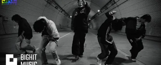 Members of CORTIS perform choreography in the TNT Conceptual Performance Visuals released by BIGHIT MUSIC as the K-pop rookie group continues its global rise.