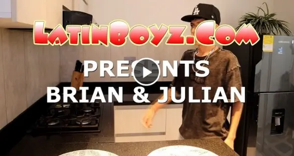 Instagram-linked promotional thumbnail featuring Brian and Julian for the latest LatinBoyz streaming release