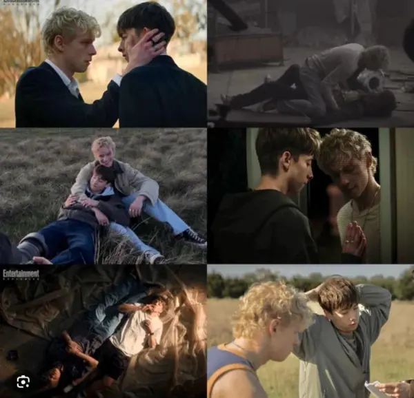 Leviticus 2026 film scenes showing two teenage boys in emotional and supernatural horror moments