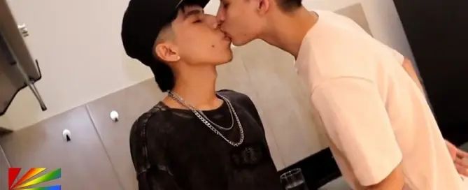 Brian and Julian featured in a promotional image for the latest LatinBoyz LGBTQ streaming release on JRL CHARTS Gay News