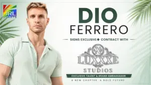 Dio Ferrero portrait for Luxxxe Studios exclusive contract announcement