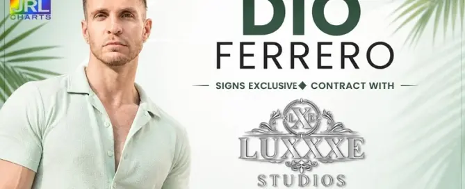 Dio Ferrero portrait for Luxxxe Studios exclusive contract announcement