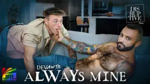 Drew Valentino and Ryder Owens star in the romance-driven LGBTQ drama “Always Mine” from Disruptive Films.