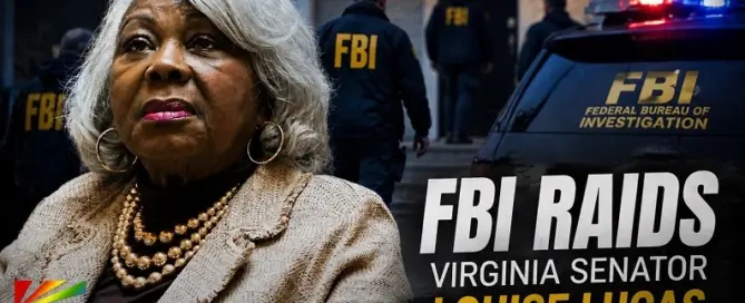 Sen. L. Louise Lucas appears as FBI agents conduct a multi-location raid tied to a Virginia investigation