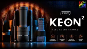 Kiiroo Keon 2 interactive wellness device featuring immersive connectivity technology and next-generation smart wellness performance.