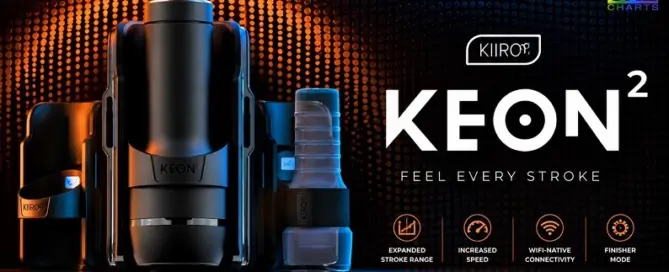 Kiiroo Keon 2 interactive wellness device featuring immersive connectivity technology and next-generation smart wellness performance.